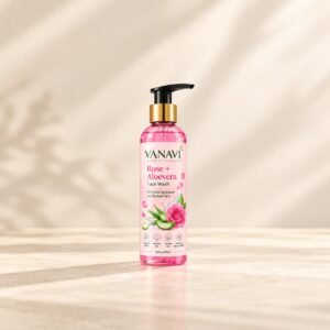 Rose Aloe vera Face Wash